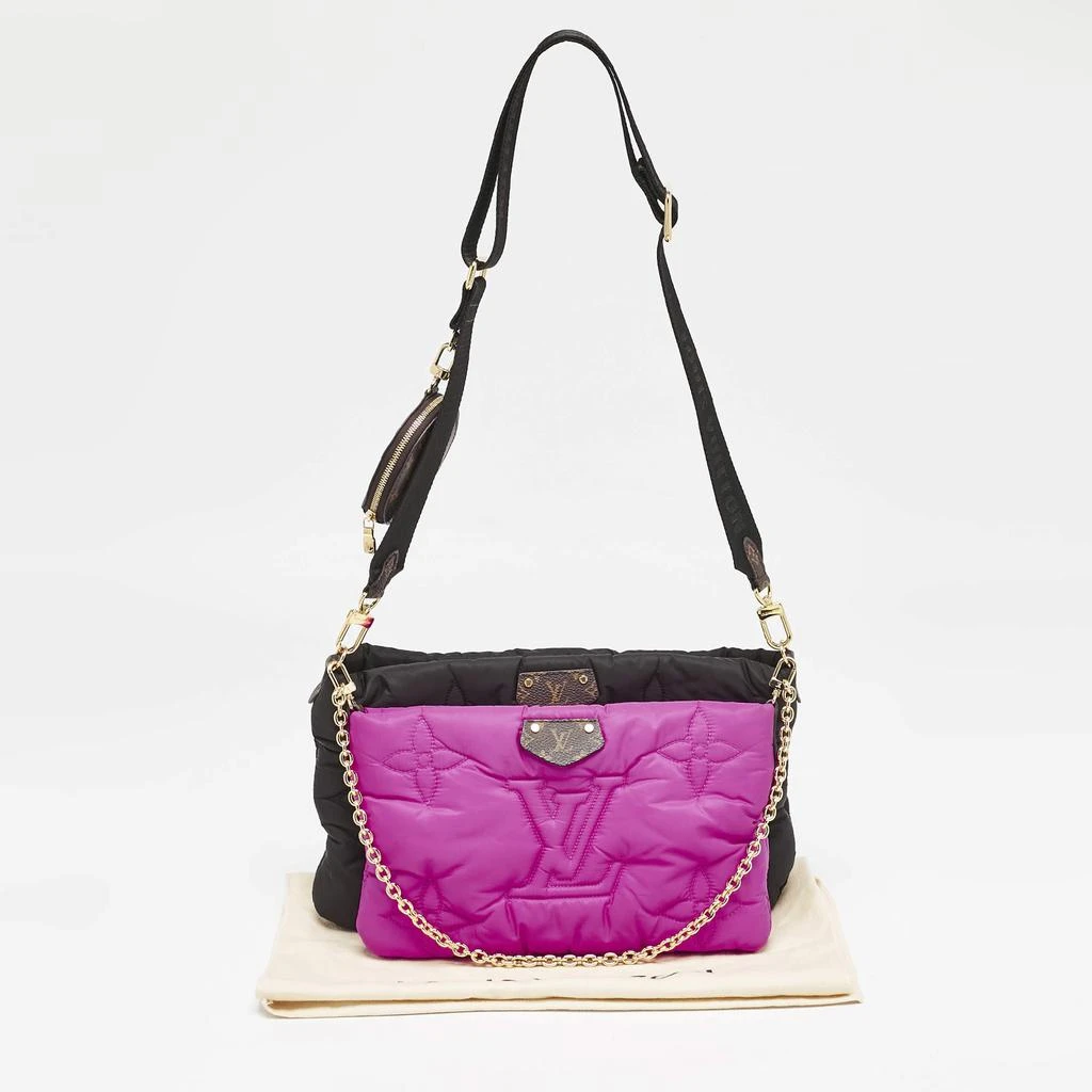Louis Vuitton Louis Vuitton Black/Magenta Monogram Econyl Pillow Maxi Multi Pochette Accessories 10