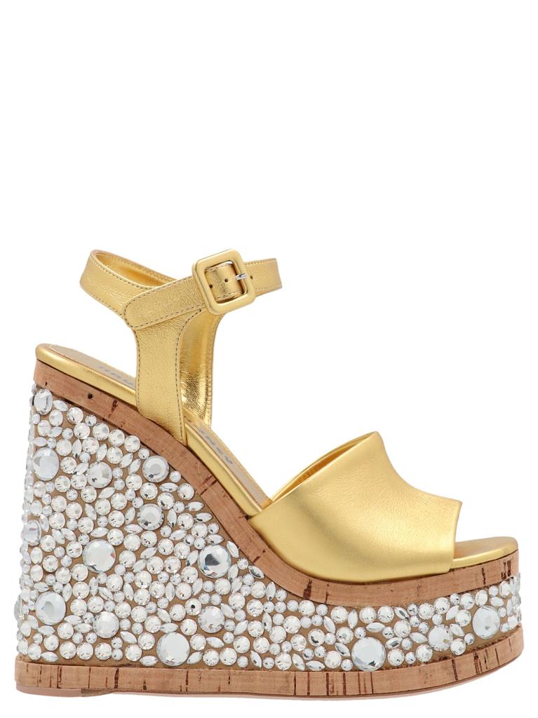 【関税込み】HAUS OF HONEY CROCO CRYSTAL' WEDGES Haus of Honey croco Crystal Wedges - Wedge Sandals - Compare