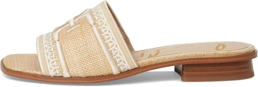 Sam Edelman Sam Edelman Women's Stevie Heeled Sandal, Natural Multi, 5 4