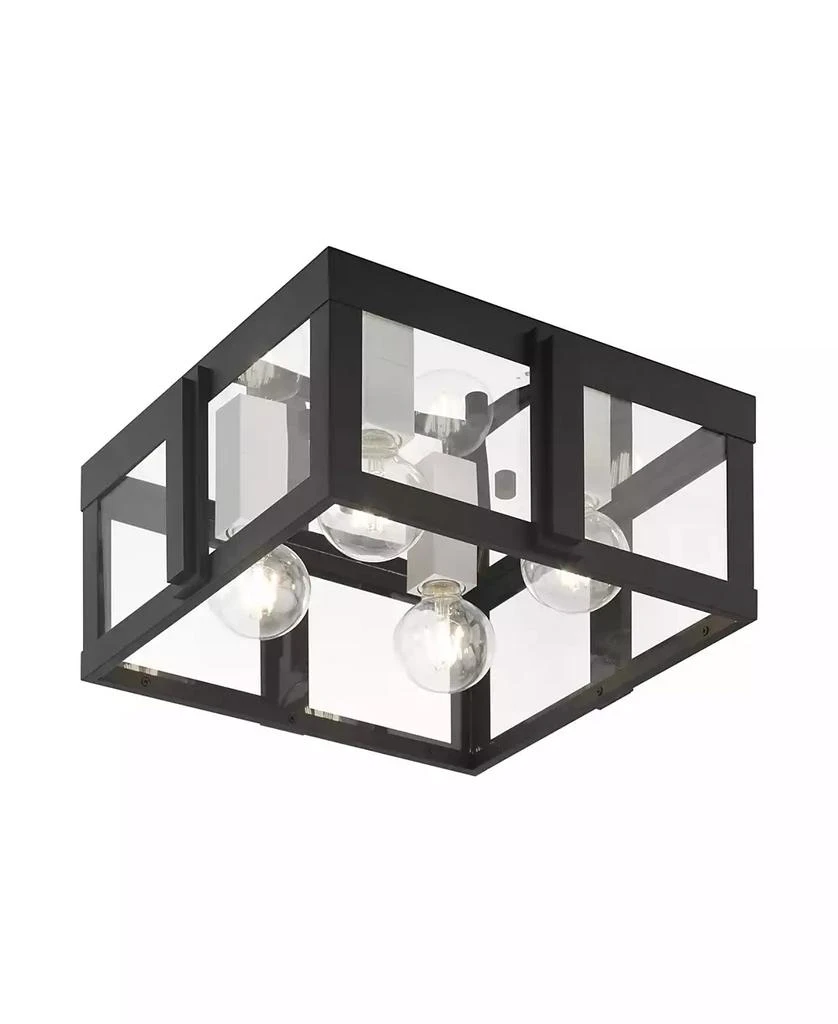 Livex Lexington 4 Lights Outdoor Flush Mount 3