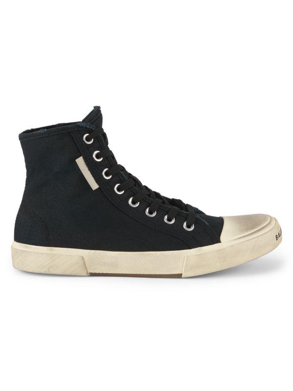 Balenciaga Paris High-Top Sneakers - Casual Shoes - Compare