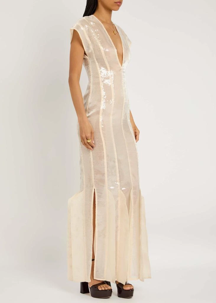 A.W.A.K.E MODE Sequin panelled gown 2