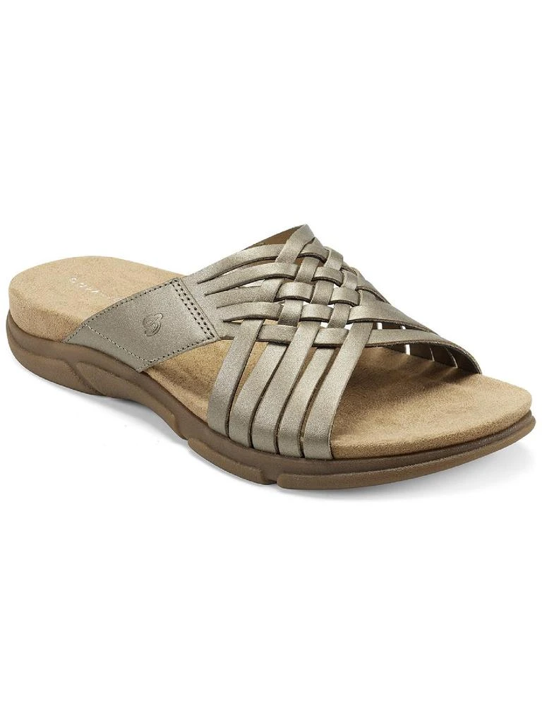 Easy Spirit Meadow Womens Leather Slip On Huarache Sandals 5