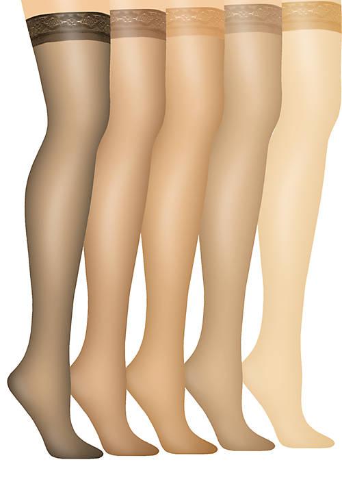 Hanes Silk Reflections Thigh High