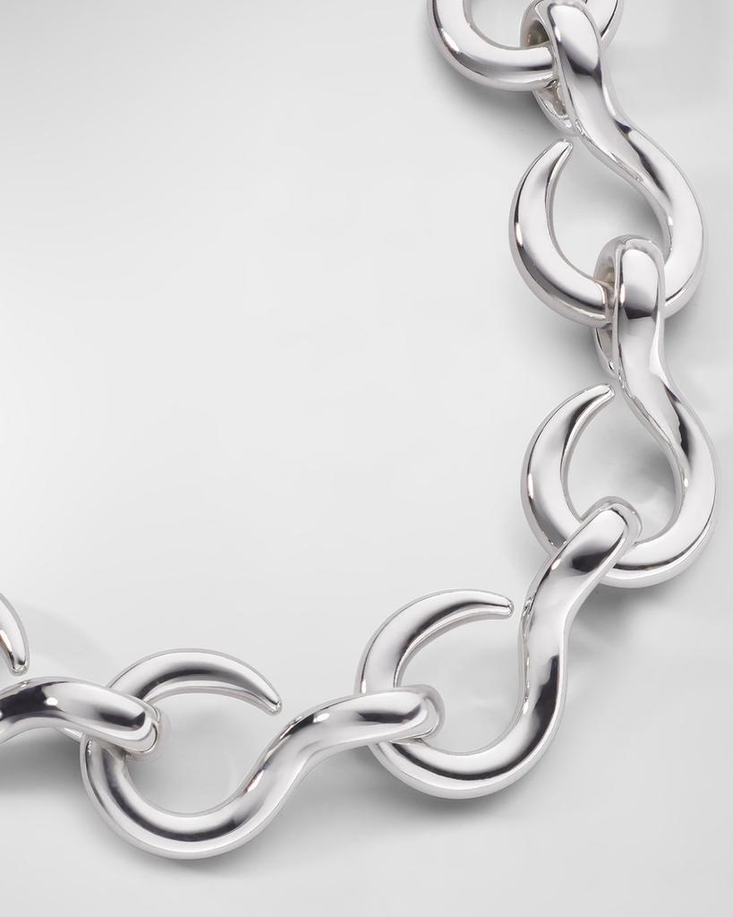 Monica Rich Kosann Sterling Silver The Twist Premier Infinity Bracelet