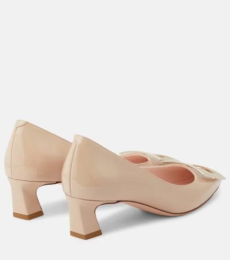 Roger Vivier Trompette 45 patent leather pumps 3