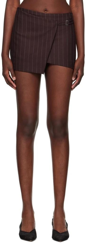 Bec & Bridge Brown Jade Miniskirt 1