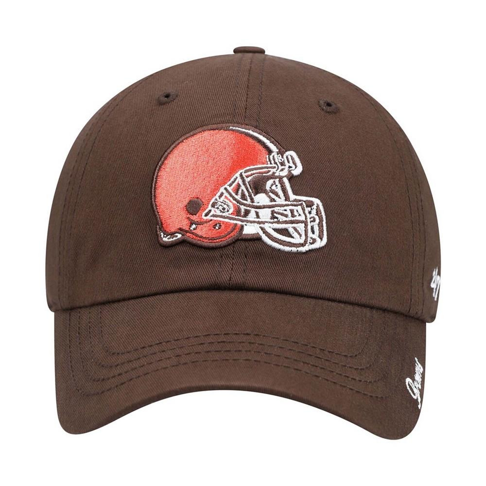 '47 Brand Women's Brown Cleveland Browns Miata Clean Up Primary Adjustable Hat