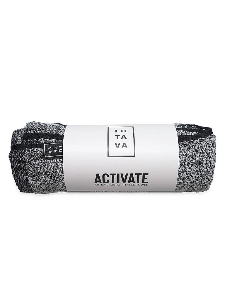Lutava Activate - Charcoal Infused Antimicrobial Fitness Towel