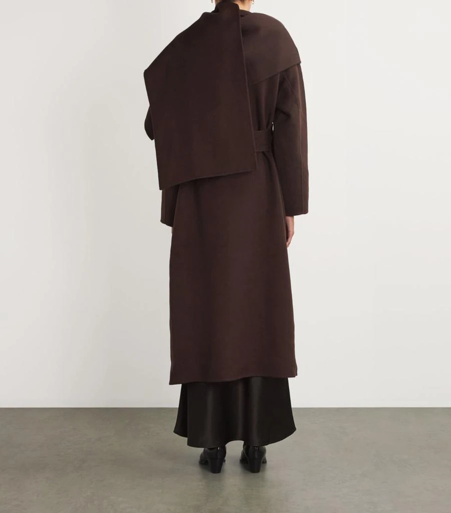 Almada Label Double-Faced Detachable Scarf Mara Coat 4