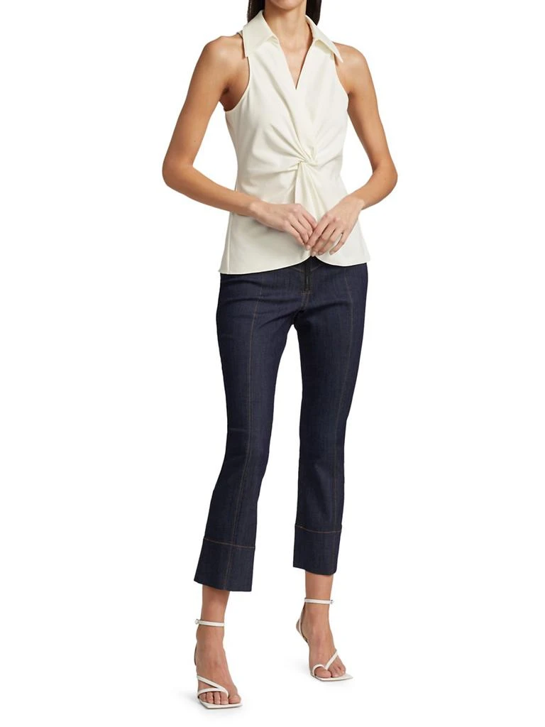 Cinq à Sept Mckenna Sleeveless Knotted Top 2