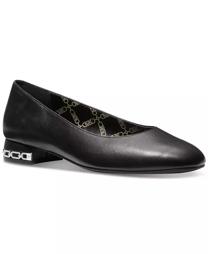 Michael Kors Women's June Chain-Detail Ballet Flats 1