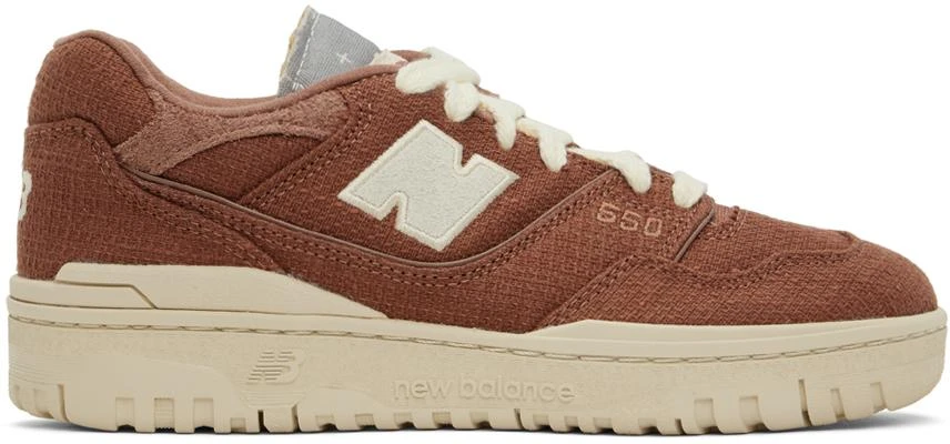 New Balance Brown 550 Sneakers 1