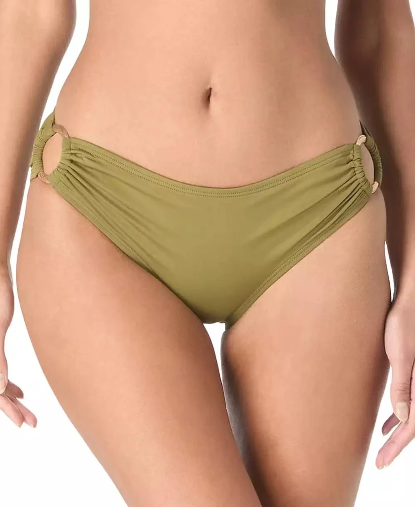 Carmen Marc Valvo Women's O-Ring Bikini Bottoms 1