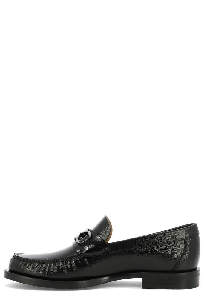 Salvatore Ferragamo Ferragamo Gancini Detailed Slip-On Loafers 2