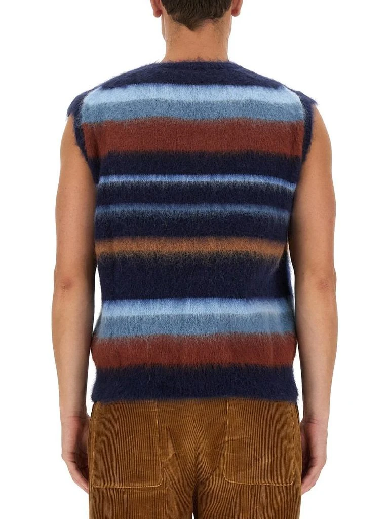 ETRO Etro Striped V-Neck Vest 2