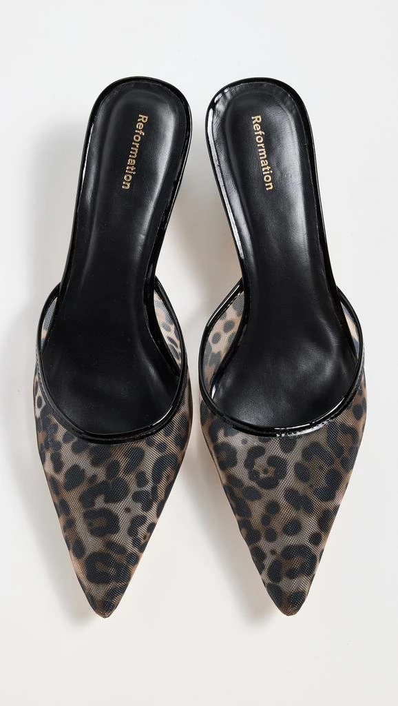 Reformation Wilda Kitten Mules 4