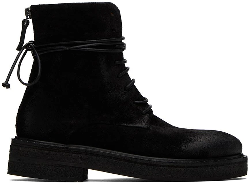 Marsèll SSENSE Exclusive Black Parrucca Boots 1
