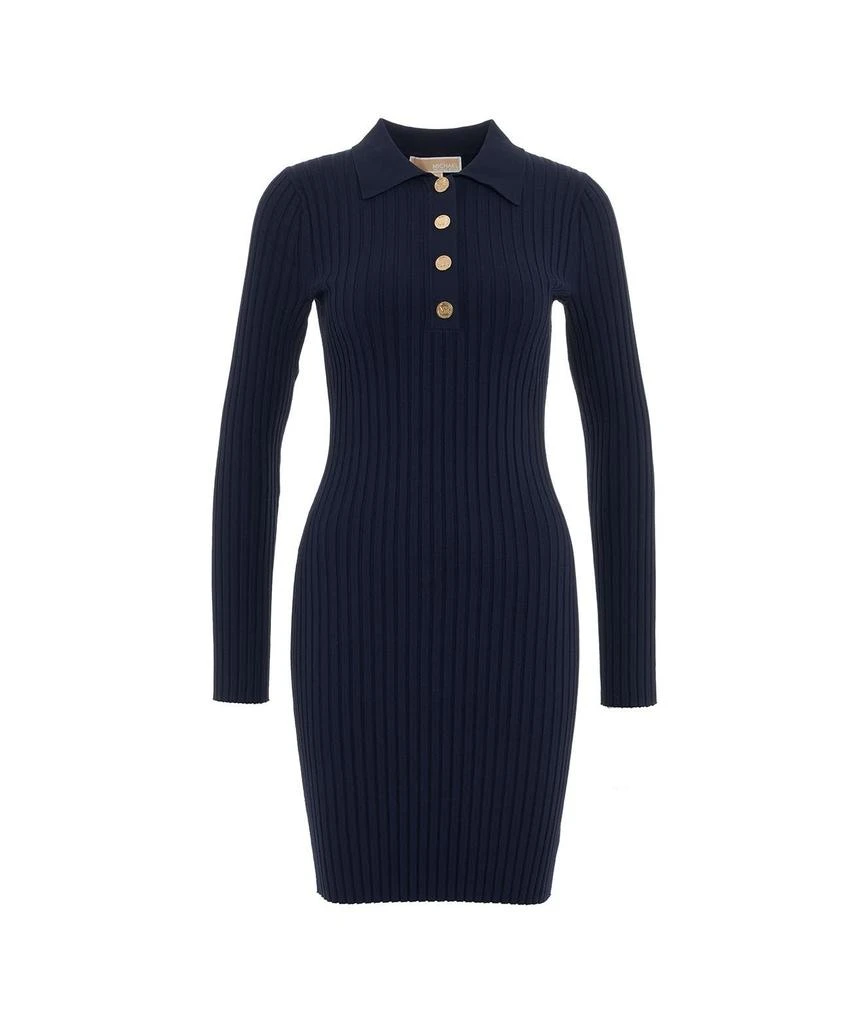Michael Kors Michael Michael Kors Long-Sleeved Polo Dress 1