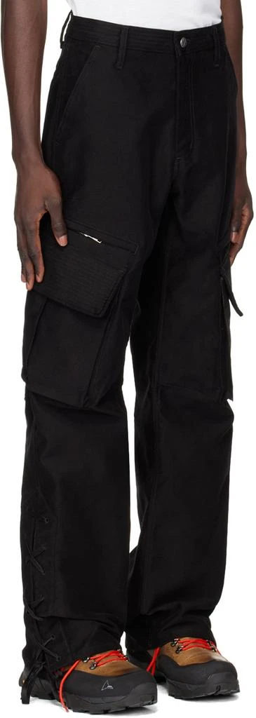 Rhude Black Corda Ski Cargo Pants 2