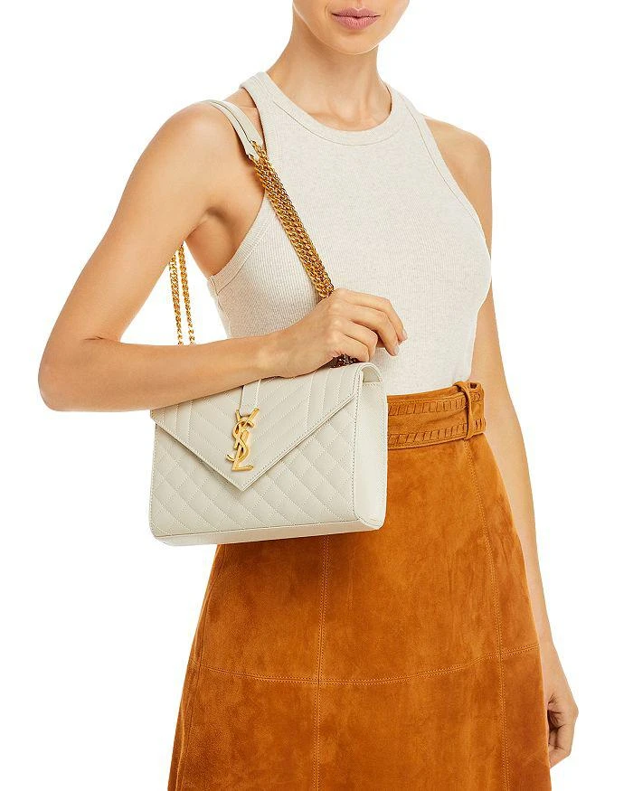 Yves Saint Laurent Envelope Mini In Matelasse Lambskin 2