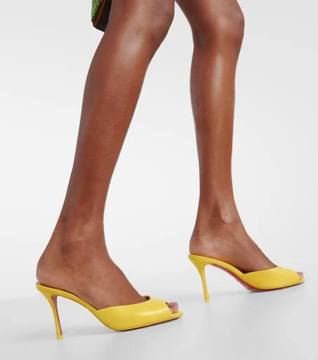 Christian Louboutin Me Dolly 85 leather mules 4