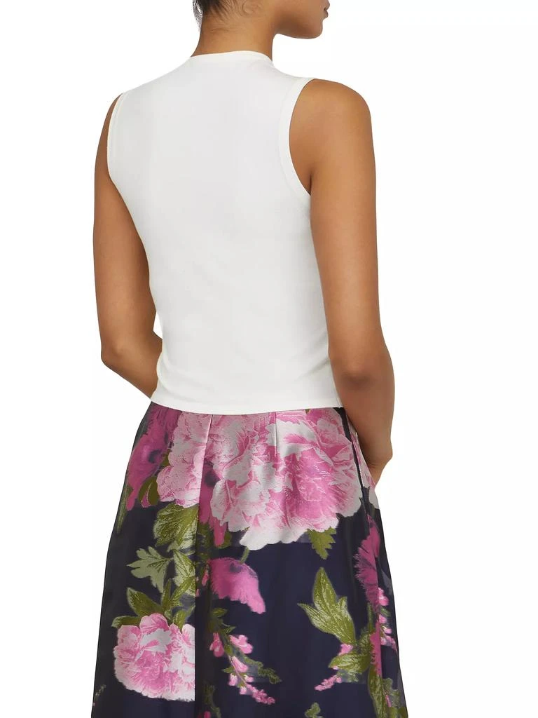 Kay Unger Kathryn Embellished Knit Top 5