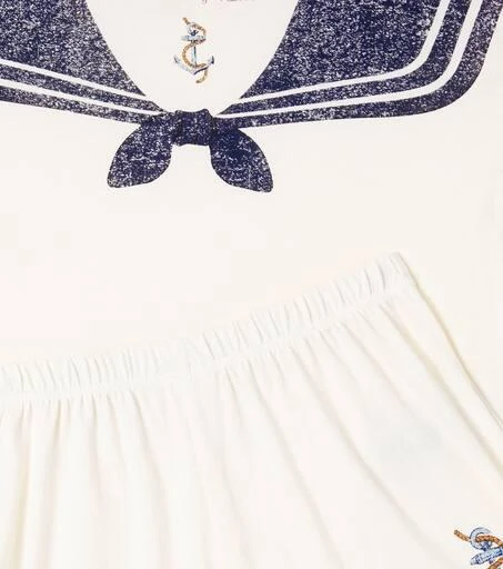 Konges Sløjd Famo cotton T-shirt and shorts set 3