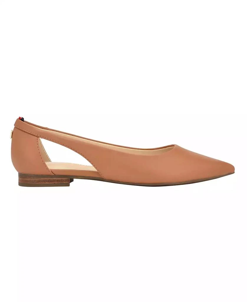 Tommy Hilfiger Women's Velahi Cutout Pointy Toe Flats 2
