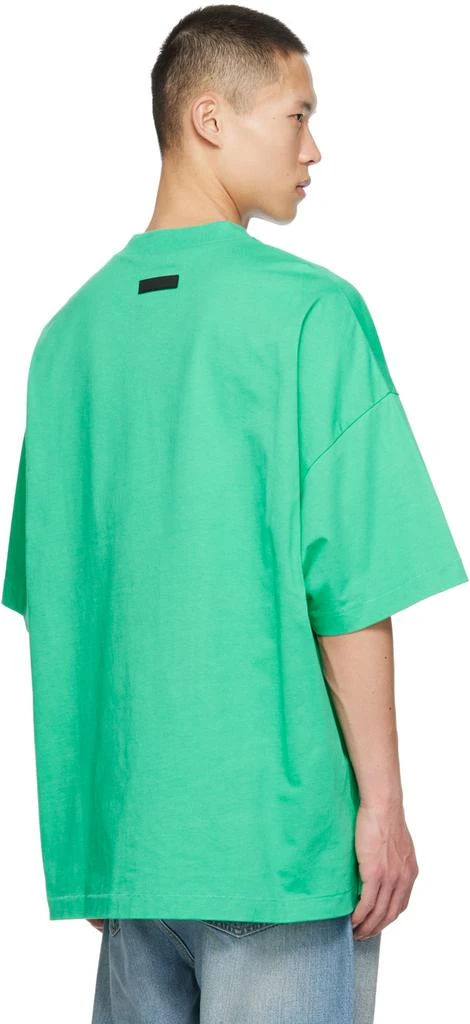 Fear of God ESSENTIALS Green Crewneck T-Shirt 3
