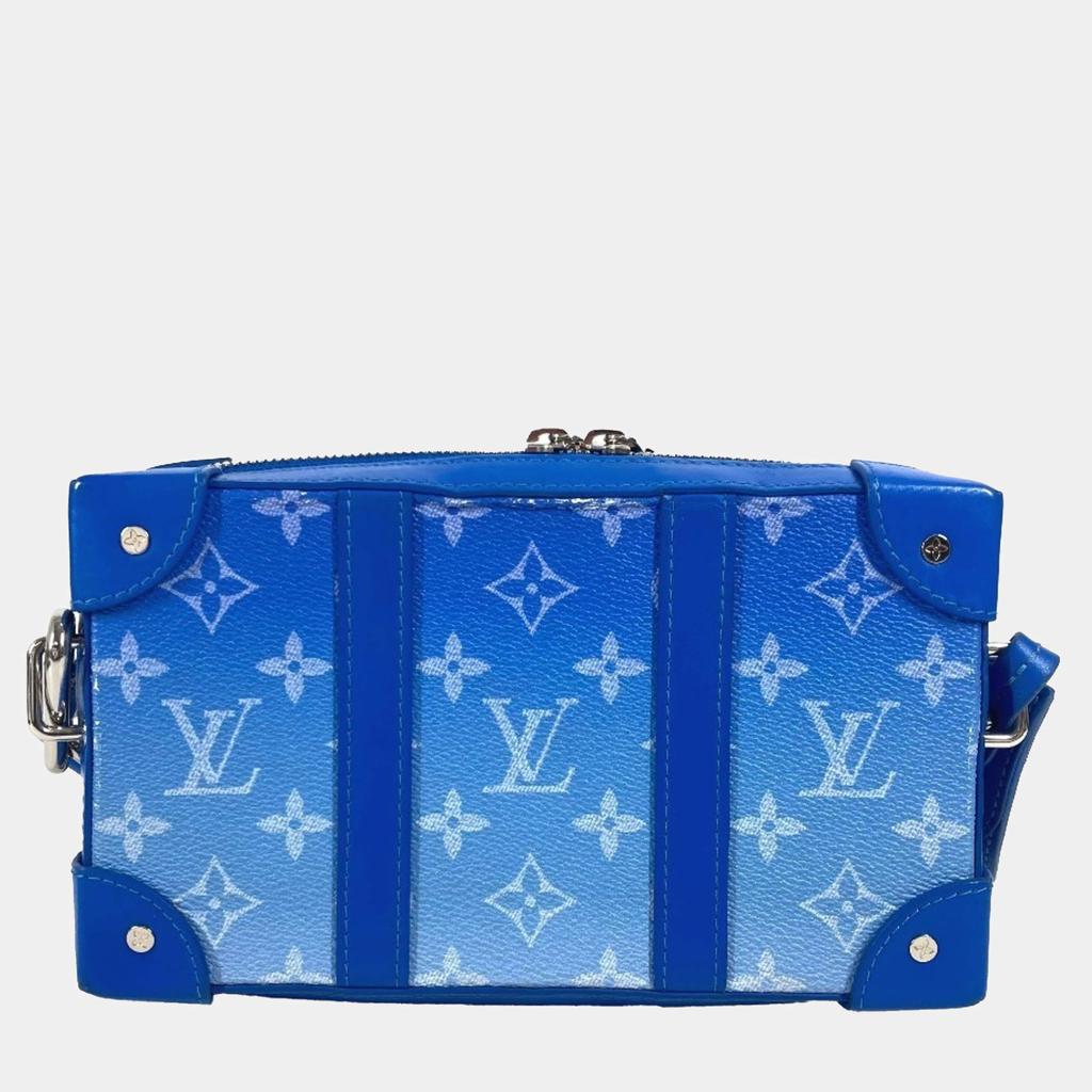 Louis Vuitton Louis Vuitton Blue Monogram Canvas Clouds Soft Trunk