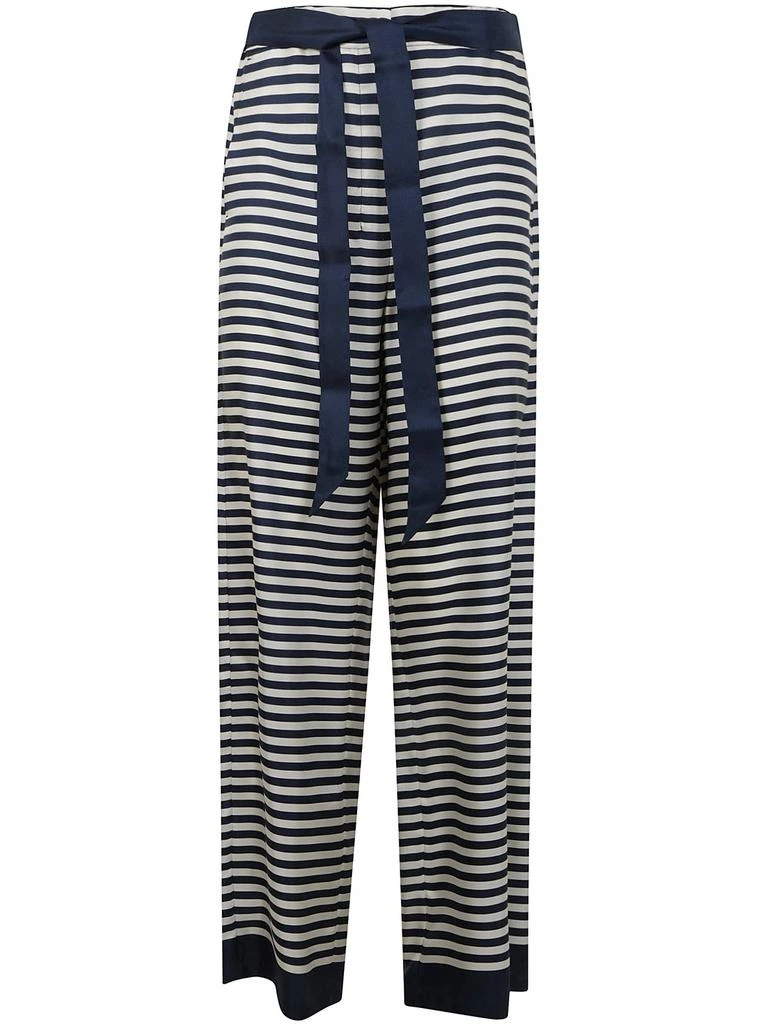 Max Mara 'S Max Mara Nine Striped Drawstring Pants 1