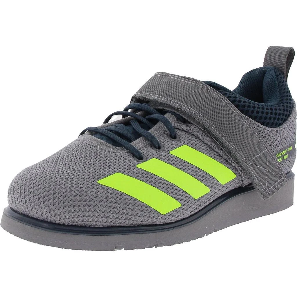 Adidas Powerlift 5 Mens Adjustable Knit Running & Training Shoes 1