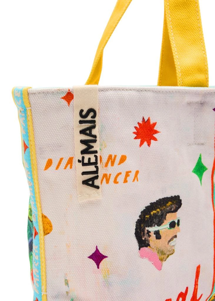 ALEMAIS All Aboard printed canvas tote 3