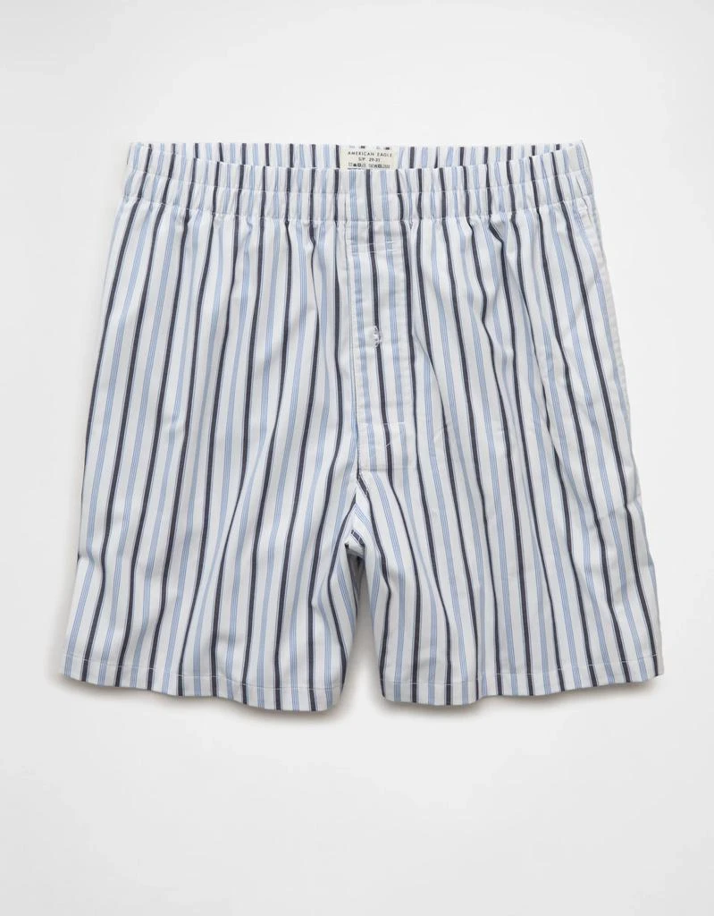 AE AEO Men's Striped Poplin Pocket Boxer Short 3