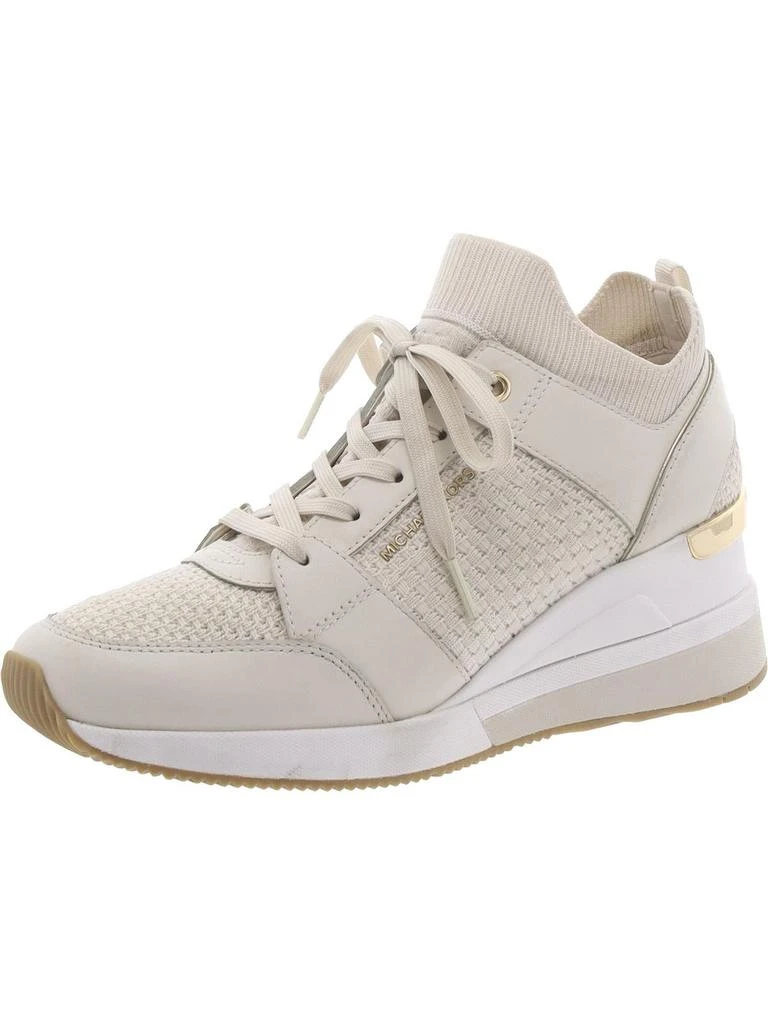 Michael Kors Georgie Womens Leather Lifestyle Casual And Fashion Sneakers 1