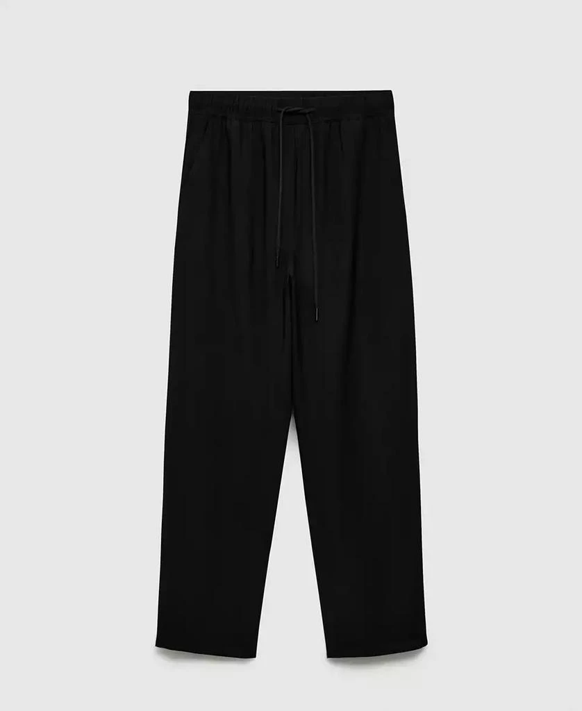 Mango Women's Drawstring Jogger Trousers 11