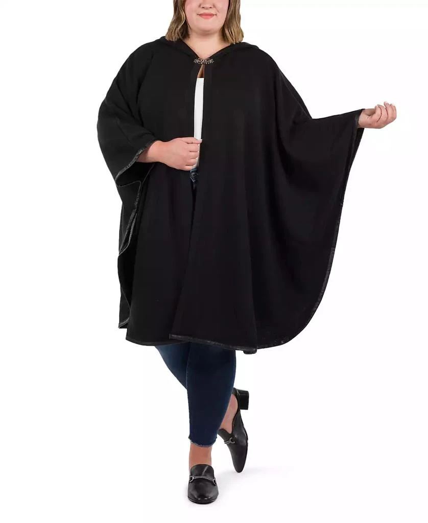 Patricia Nash Women's Hooded Cape with Clasp 7