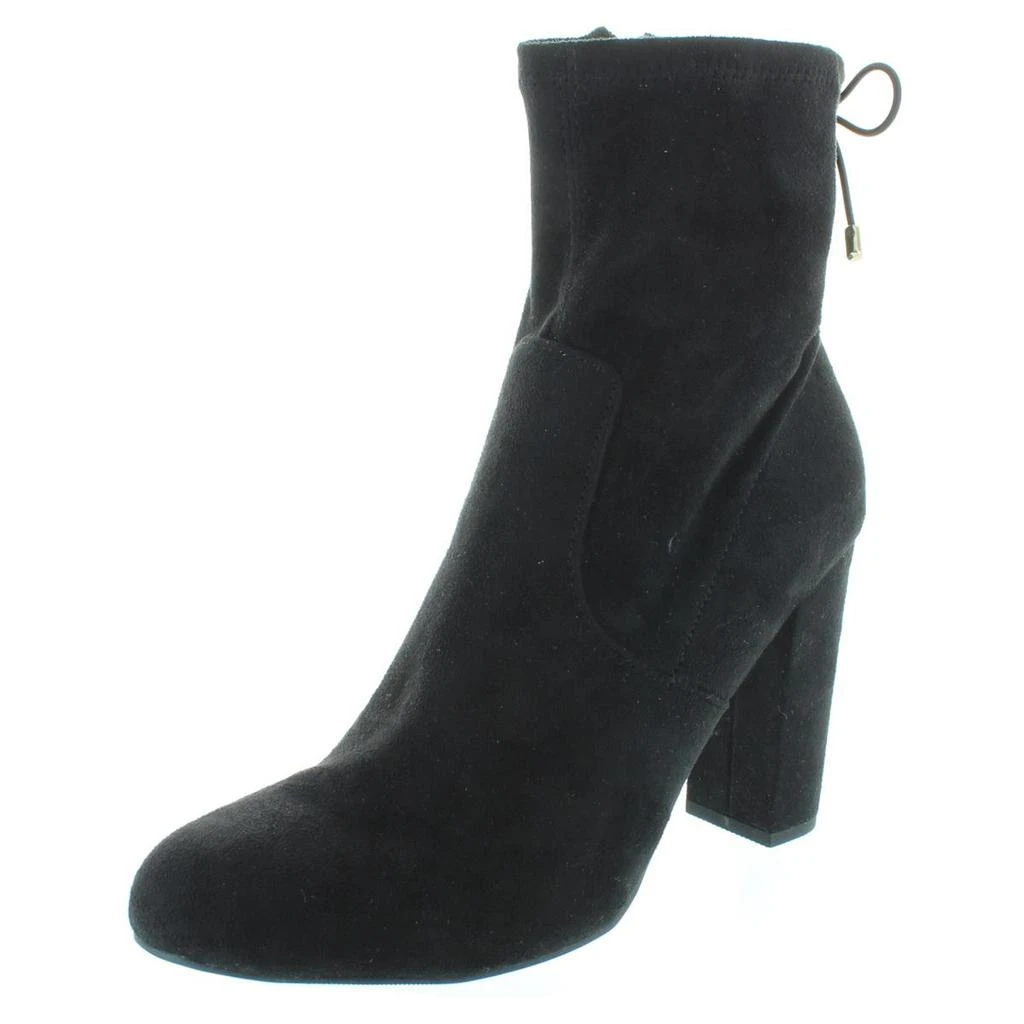 Material Girl Ali Womens Solid Back Tie Ankle Boots 3