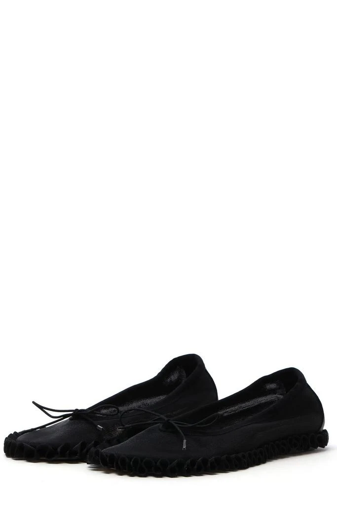Simone Rocha Simone Rocha Frilled Mesh Slip-On Ballet Flats 2