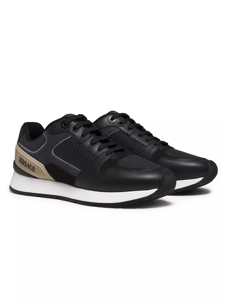 Versace Milano Runner Leather Sneakers 2
