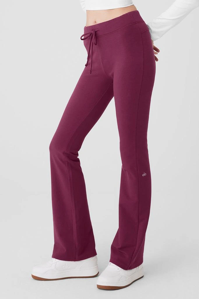 Alo Sway Bootcut Sweatpant - Wild Berry 3