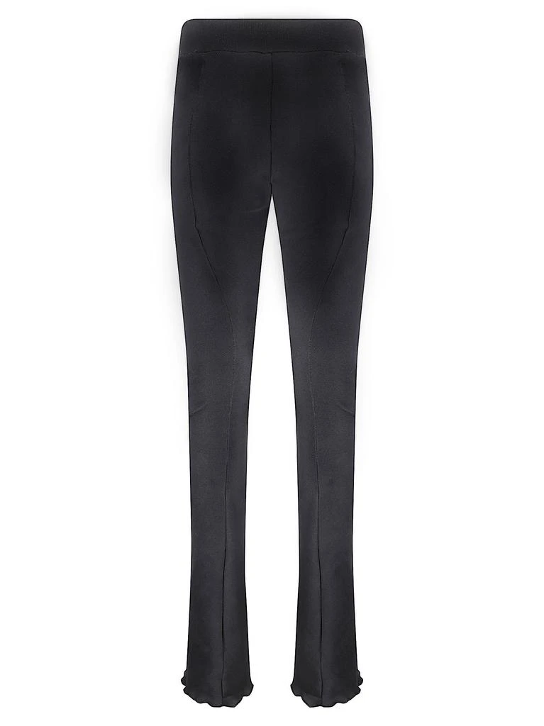 EVROPA X BOYSLOFT Ribbed High-Waist Leggings With Flared Hem 2