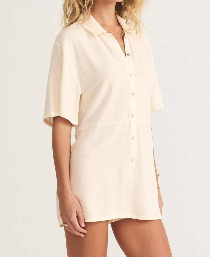 Z Supply Z Supply - Marcell Button Up Romper