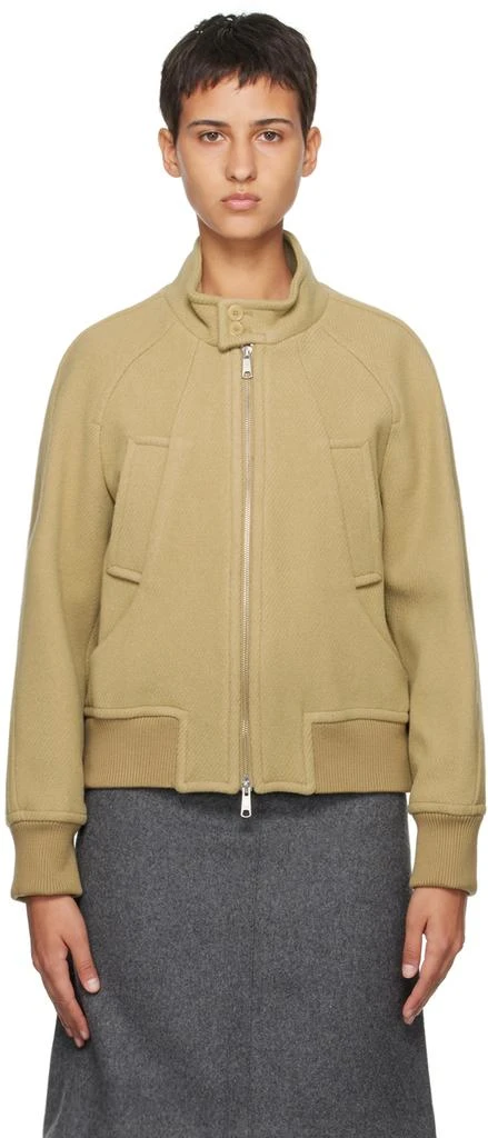 Dunst Tan Diagonal Jacket 1