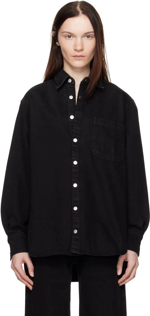 Beaufille Black Deren Denim Shirt 1