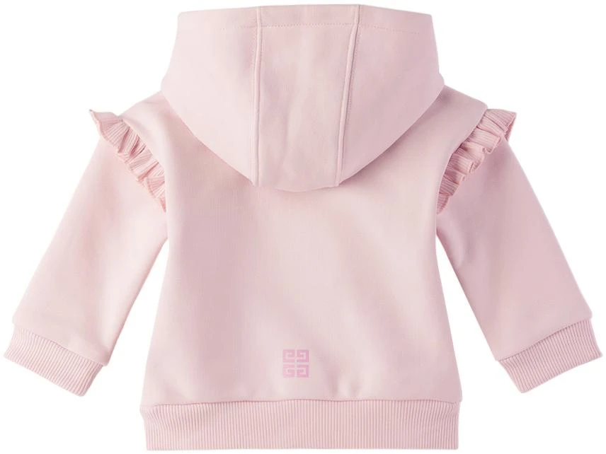 Givenchy Baby Pink Ruffled Hoodie 2