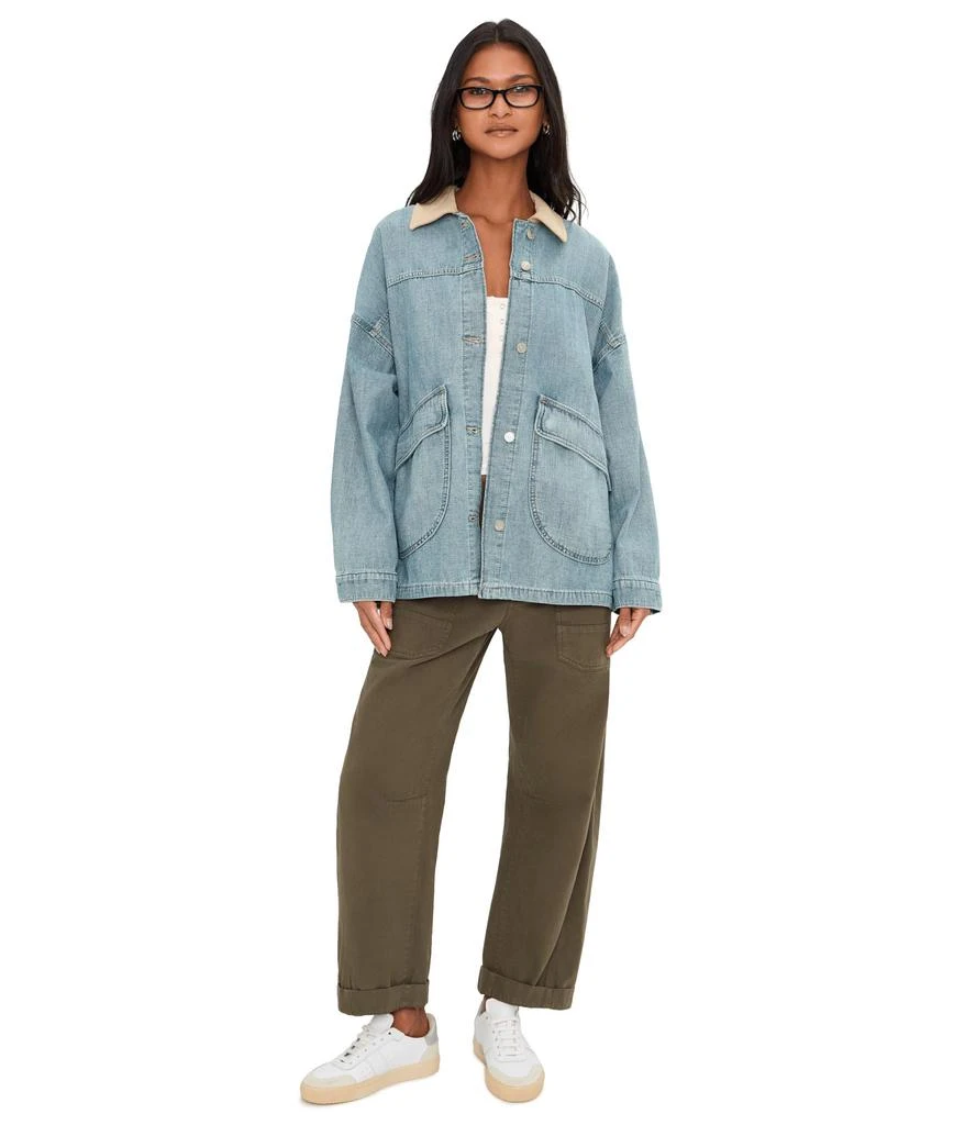 Free People We The Free Lemon Denim Jacket 2