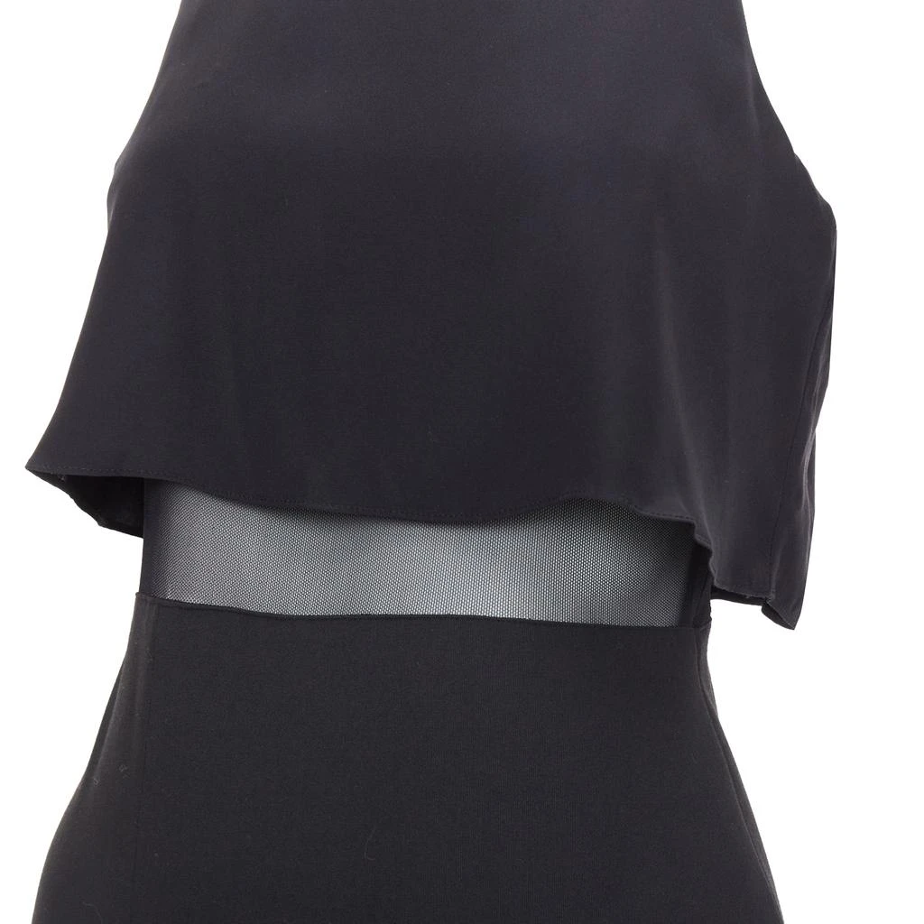 Elizabeth and James Elizabeth And James Kiandra Midriff Cut Out Sheer Midi Dress 2