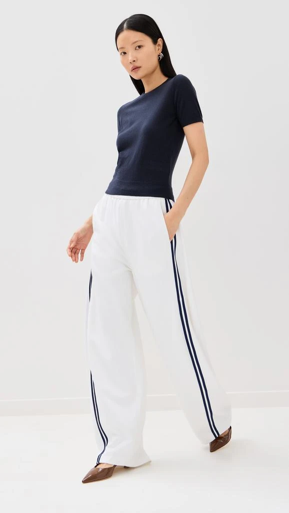 Tibi Skinlike Mercerized Wool Shrunken Tee 4